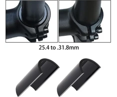 Create idea 1 rinkinys dviračio vairo poveržlės nuo 25,4 mm iki 31,8 mm dviračio vairo tarpiklis pagamintas iš aliuminio lydinio juodos spalvos dviračio vairo adapteris