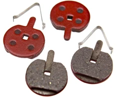 Create idea 2 poros 22.5 mm pusiau dviračių Mtb dervos diskinių stabdžių kaladėlių, skirtų Jak-5 Jak Zoom