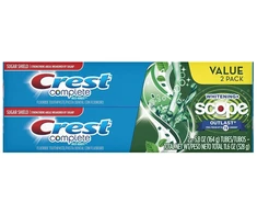 Crest Full Multi Benefit Scope Outlast Whitening dantų pasta, mėtų skonio, 5.8 uncijos (2 pakuotės)