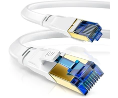 Csl Cat.8.1 tinklo kabelis, 5m, plokščias, 40 Gbit/s, Rj45 Ethernet