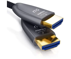 Csl - hdmi 2.0 b šviesolaidinis kabelis 25 m - 4k 60hz su hdr - optinis hdmi šviesolaidinis kabelis - 3d - arc - cec - hdcp 2.2 - yuv 4 x 4 x 4 - didelės spartos hdmi kabelis - šviesolaidinis kabelis - aliuminis