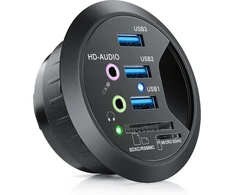 Csl Usb 3.0 stalo centras su kortelių skaitytuvu ir garso jungtimis