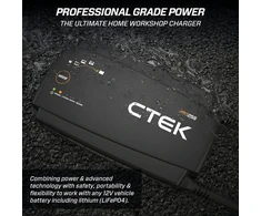 Ctek Pro25s akumuliatoriaus įkroviklis 12v, maitinimo šaltinis, akumuliatoriaus palaikymo įkroviklis, akumuliatoriaus priežiūros įrenginys, 12v ličio akumuliatoriaus įkroviklis, sunkvežimių ir automobilių įkroviklis, atnaujinimo režimas, akumuliatoriaus d