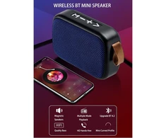 Kompiuterio kolonėlės Cuifati nešiojama bluetooth kolonėlė su įkrovimo laidu, belaidis stereo žemų dažnių garsiakalbis usb garsas su fm radijo imtuvu, palaiko belaidį bluetooth, kortelės jungtį