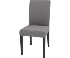 Custom Slipcover Replacement tvirtas Henriksdal kėdės užvalkalas, plotis 21" pakaitinis užvalkalas, tinkantis Ikea valgomojo kėdžių užvalkalams (šviesiai pilka medvilnė)