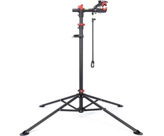 Cxwxc dviračio montavimo stovas - profesionalus remonto stovas su įrankių dėklu ir magnetiniu skyriumi, pasukamas ir sulankstomas, maksimali apkrova 30 kg