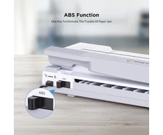 Cyej Cyejde-381gs A3 A4, 3-in-1 laminatorius, Abs ir žemo triukšmo funkcija, įskaitant 16 laminuotų plėvelių, tinka namų biurui ir mokyklai, baltas