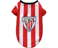 Cyp Brands Sh-01xl-ac Poliesterinis marškinėlis šuniui Athletic Club su dryžiais, Xl dydis, raudona/balta, Xl