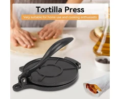 Cyrank tortilijų gaminimo aparatas, 16 cm., juodas
