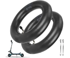 D8l 10 x 2.5 atsarginės vidinės padangos su 90 laipsnių ventiliu, skirtos Nanrobot D4 Plus D6+ Gotrax Gmax Ultra Mantis 10 Pro Se Kugoo M4 Zero 10x Vset Scooter, 2 vnt.