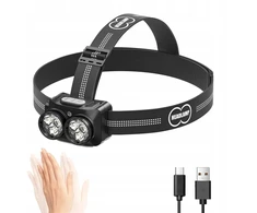 Daining Led priekinis žibintas Usb atsparus vandeniui bėgimui