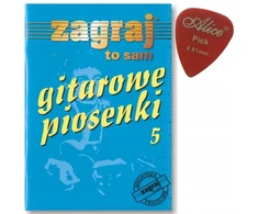 Dainų knyga "gitarowe Piosenki 5" iš serijos Zagraj to sam - leid. Studio Bis