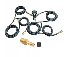 Damproj 4 ratų pripūtimo ir oro nuleidimo sistema bekelės 4x4 su manometru