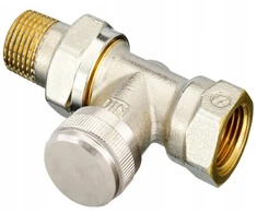Danfoss Rlv tiesioginis grįžtamasis atjungimo radiatorinis ventilis apatinis 1/2