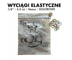 Dantų šepetėlis Natur Hurtig Elastinės ortodontinės gumytės 1/4" Heavy 6.5oz spalvotos 100 vnt.