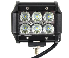 Darbinis šviestuvas 6 led panelis 18w cree halogenas 12v 24v