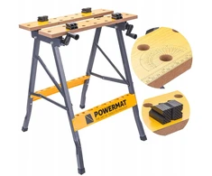 Darbo stalas / suolas 100kg 605mm Powermat Pm-sw-605t Pm1115