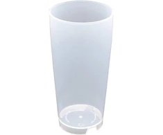Daugkartiniai puodeliai 0.3 L, 25 vnt., permatomi