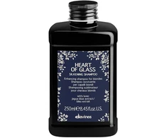 Davines Heart of Glass šilkinis šviesių plaukų šampūnas 250ml - juodas