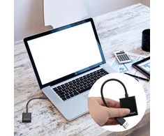 Dawris usb hdmi adapteris, usb 3.0/2.0 į hdmi adapteris televizoriui 1080p full hd kelių ekranų vaizdo garso keitiklis kelių monitorių keitiklis suderinamas su macos, window xp, window7, window8, window10