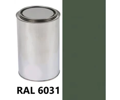 Dažai lakas ral 6031 žalia karinė giliai matinis 05-12% vinilo akrilas 1l