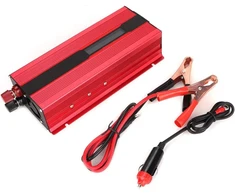 Dc inverteris automobilinis saulės energijos 6000 w inverteris usb įkrovimas lcd ekranas dc 12 v į ac 220 v
