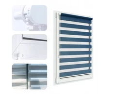 Decodesign roletas diena-naktis Zebra pagal matmenis 57x150 + 25 spalvų audinys + nemokamai