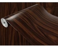 Decomeister lipni baldų plėvelė Pvc 45x100cm tamsaus itališko riešuto raštas