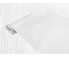 Decomeister Lipni Pvc plėvelė baldams, baltas blizgus medis, plotis 90 cm