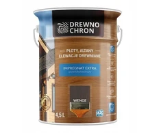 Decoreco Drewnochron Impregnantas medienai Extra, dengiantis sluoksniu, 4,5 l, wenge