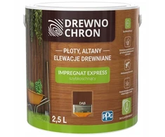 Decoreco Drewnochron Impregnatas Express Ogród 2,5l Ąžuolas