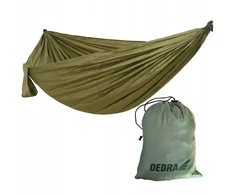Dedra turistinis hamakas survival 270x140cm nailonas 210t + krepšys n1035