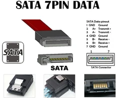 Default 2 vnt. Sata į Esata adapteriai su užsegimu