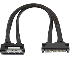 Default 22 kontaktų Sata prailginimo laidas (30cm, 6gbps)