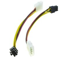 Default Adapteris Molex 4-pin į 6-pin, 18 cm