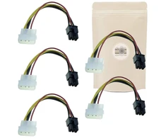 Default Adapteris Molex 4-pin į 6-pin, 18 cm
