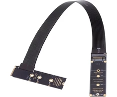 Default Adapteris Ngff M-key Nvme Male-female Pci-e 30cm Kampinis 90 Laipsnių