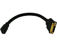 Default Hdmi į Dvi Adapteris, 0.3m, 1080p
