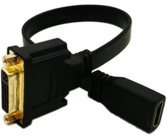 Default Hdmi į Dvi Adapteris, 0.3m, 1080p
