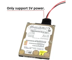 Default Usb 2.0 į Sata 15-pin maitinimo laidas 2.5" Hdd/ssd