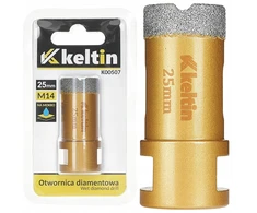 Deimantinė karūna Keltin 25mm M14 skirta gresui, plytelėms, glazūrai, gręžimo karūnėlė
