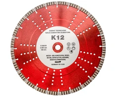 Deimantinis pjovimo diskas betonui ir granitui 350x20 mm