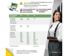 Dėklas 3.5" diskui su 2.5" adapteriu Poweredge serveriams