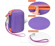 Kompiuterio kolonėlės Dėklas Jbl Go 4/3/2 Bluetooth garsiakalbiui – Nešiojamas, atsparus smūgiams, violetinis