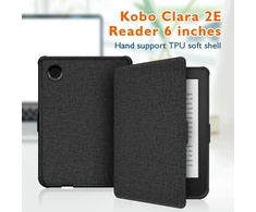 Dėklas Kobo Clara 2e / Tolino Shine 4, su rankena, mėlynas