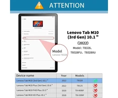 Dėklas Lenovo Tab M10 3rd Gen 10.1" su stoveliu ir automatinio miego/žadinimo funkcija, baltas katinas