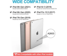 Dėklas su Bluetooth klaviatūra Ipad 10.2" (9/8/7 kartos)