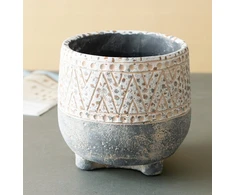 Dėklas vera skandinaviško stiliaus betoninis, skersmuo 17 cm