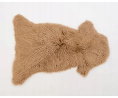 Dekoratyvinė avies oda "carmel" - 95 cm