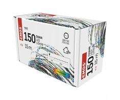 Dekoratyvinė Led girlianda x150 15m Ip44 su laikmačiu Emos